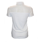 spitzenbluse, spitzenreitbluse, turnierbluse, springstar, turniermode, turnierbluse, reitfashion, horseware, pferde, pferdezubehör, springstar, spooks, weißes turniershirt
