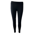 Springstar Kinder Reitleggings mit Handytasche Schwaz Silikon Besatz