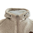 teddyjacke kinder kuschelig springstar beige teddy jacke teddyfell fleece winter jacke mädchen jungs kapuze
