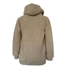 teddyjacke kinder kuschelig springstar beige teddy jacke teddyfell fleece winter jacke mädchen jungs kapuze