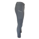 herzenspony kinder reiteggings kinderreithose reitleggins mit handytasche sommer reitleggings grau silikon vollbesatz gürtelschlaufen