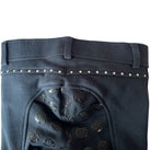 kinderreithose-comfy-springstar-dark blue blau kinder bequem kinderfreundlich glitzer reithose kinder reiterhose mädchen 