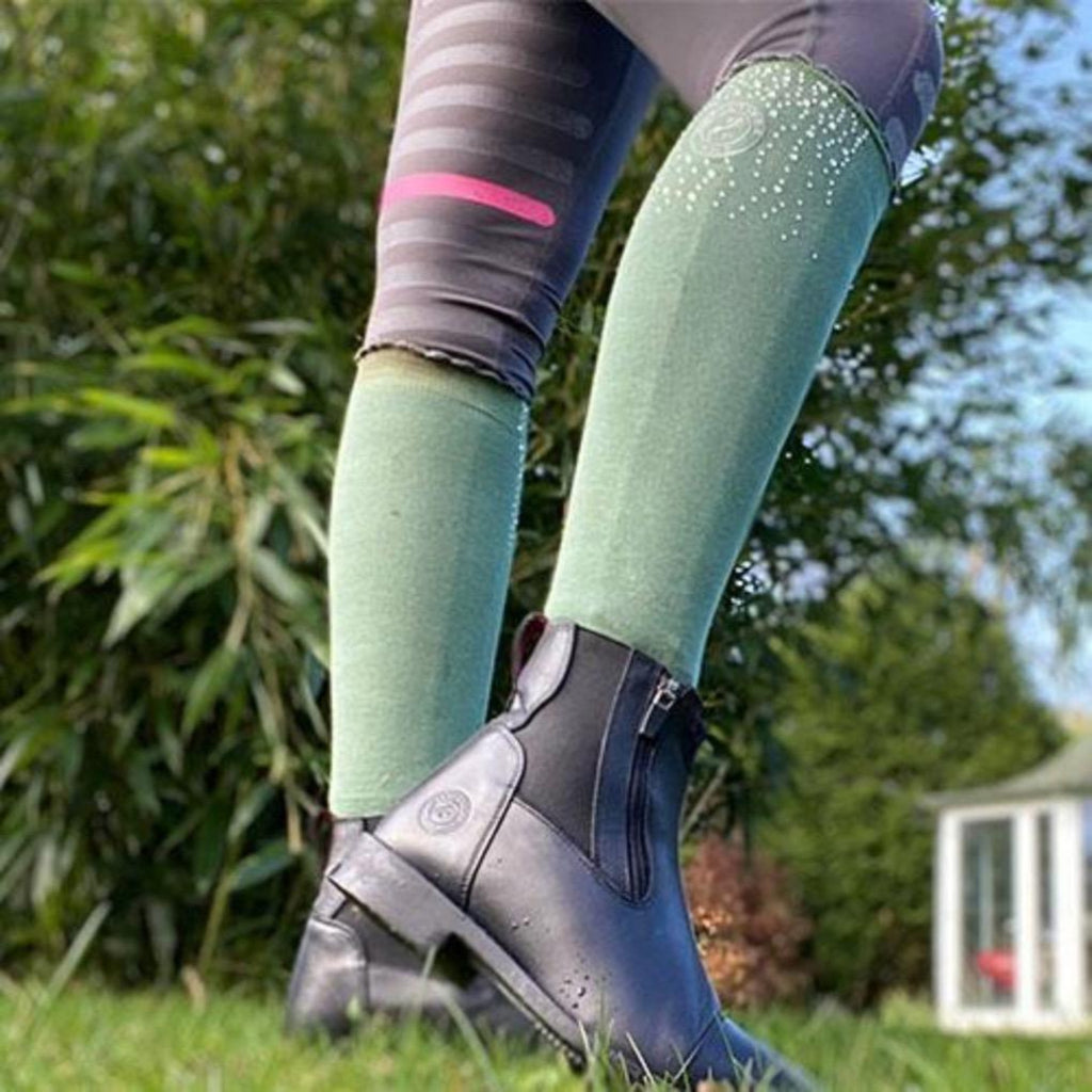 reitsocken-nori-socken-strümpfe-glitzer-lang-reiten-freizeit-springstar-sps-rosa-schwarz-marine-schwarz-schaft-leggings-springen-waschbar doppelpack