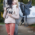 Reitleggings Alia von SPRINGSTAR 2048 mit Glitzer und Vollbesatz in Marsala
