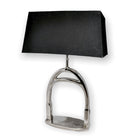 steigbügellampe-ohne schirm-lampe-steigbügel-pferdefans-silber-hazenkamp